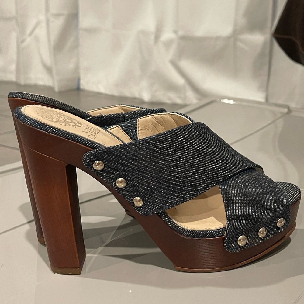 ✨Vince Camuto Sexy Jean Heels✨ - Picture 6 of 9
